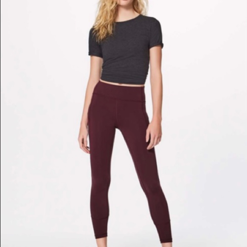 Lululemon Maroon Pants